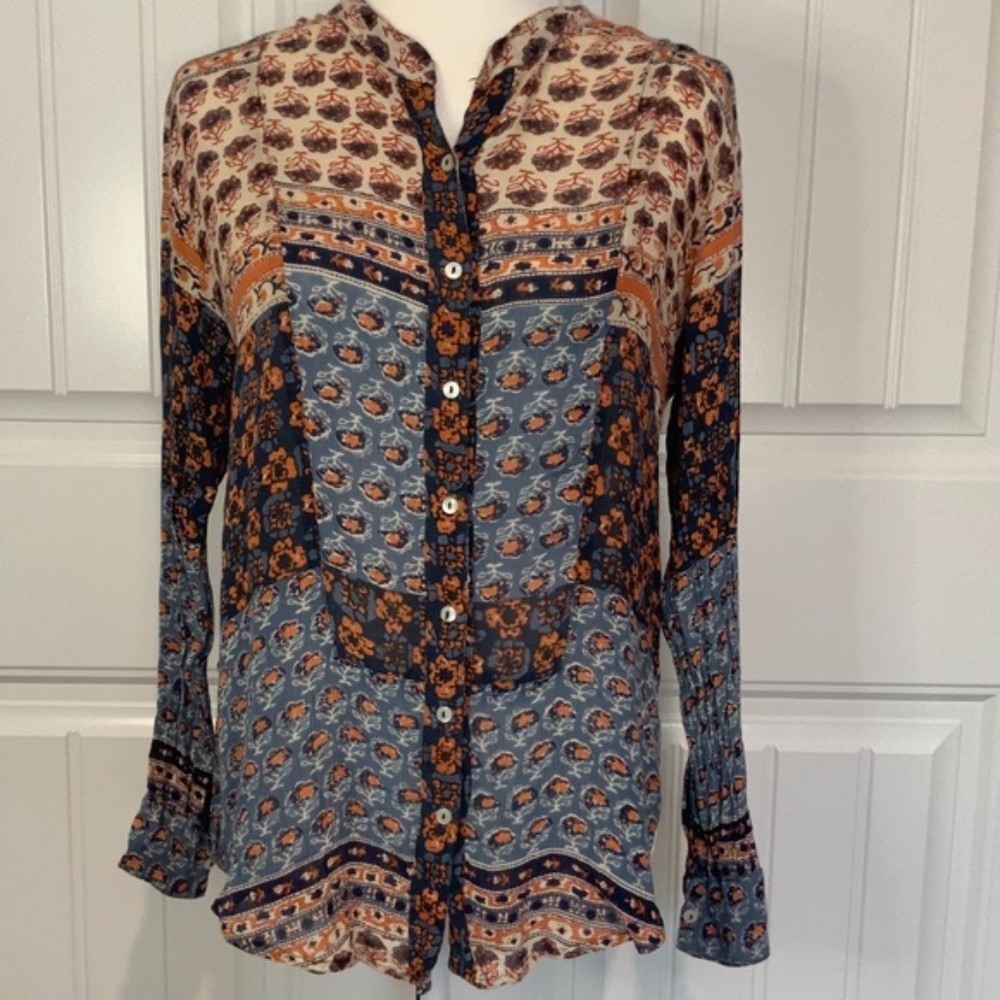 Free People Button-down graphic shirt - Picture 6 of 6